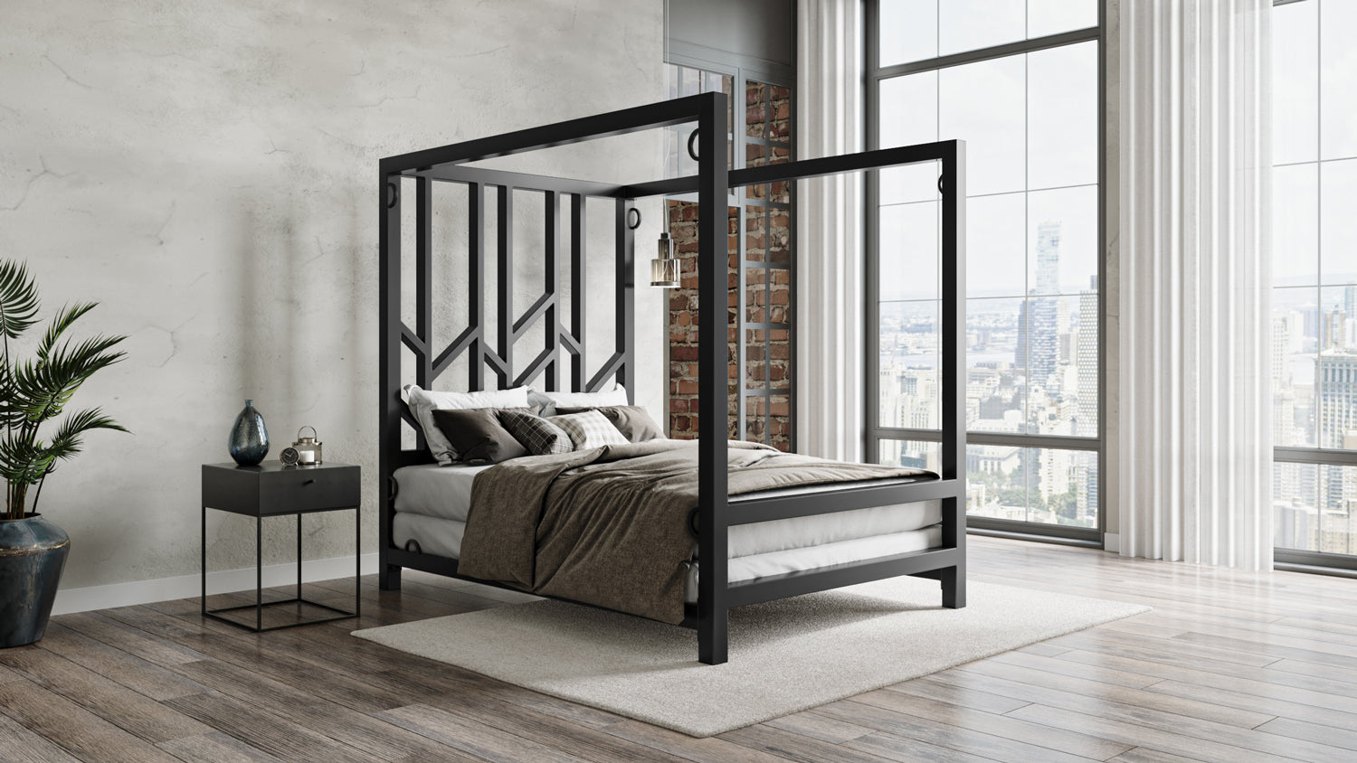 Four-Post Beds