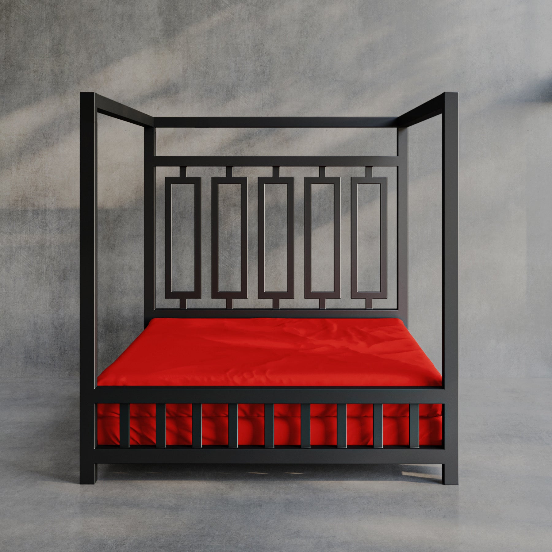 Washable Fitted Play Sheet  - Red