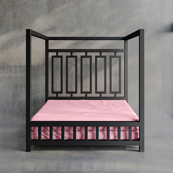 Washable Fitted Play Sheet  - Pink