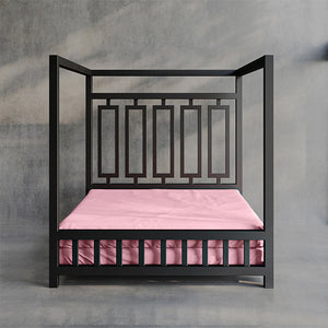 Washable Fitted Play Sheet  - Pink