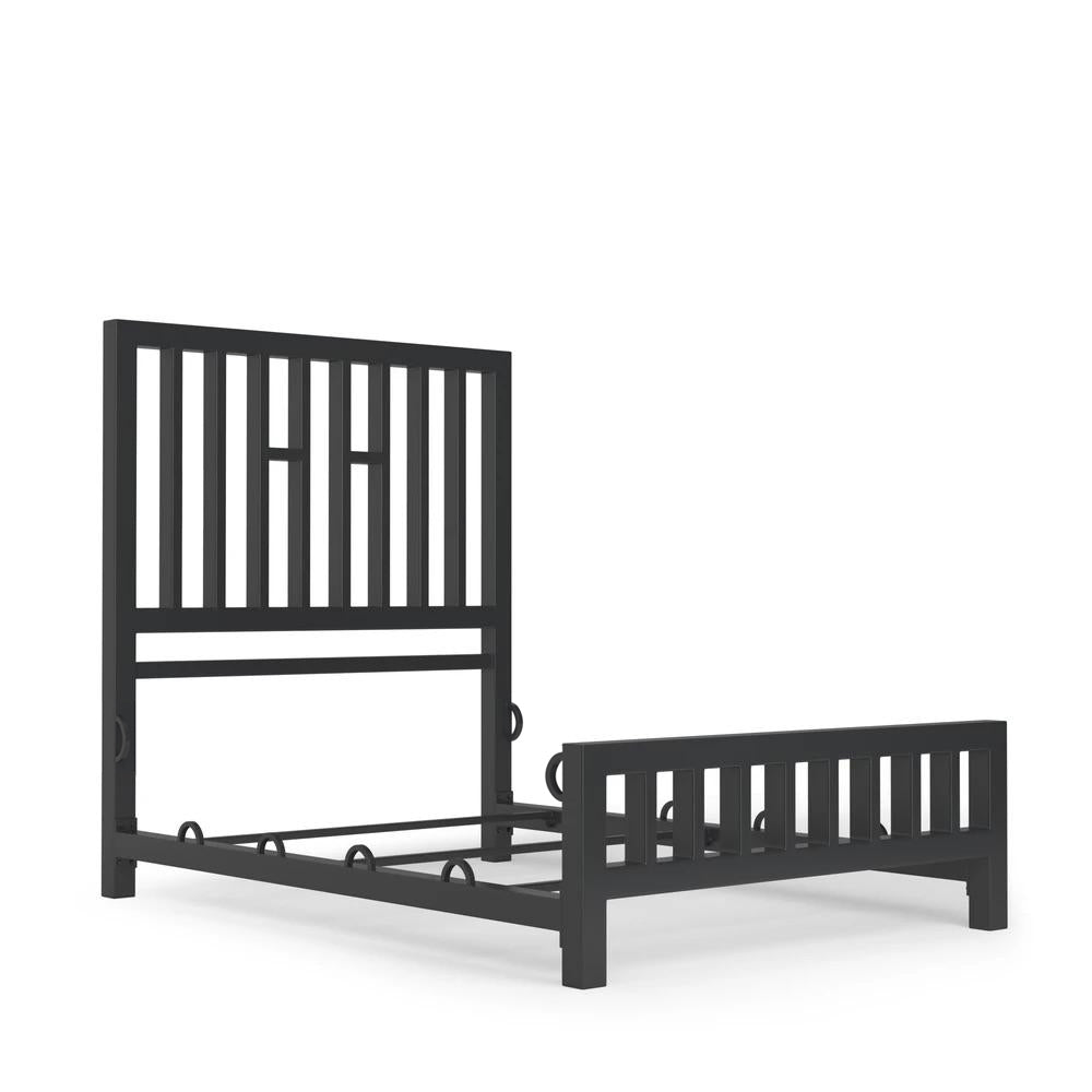 Fulton Bed (Full-Taller) Matte Black