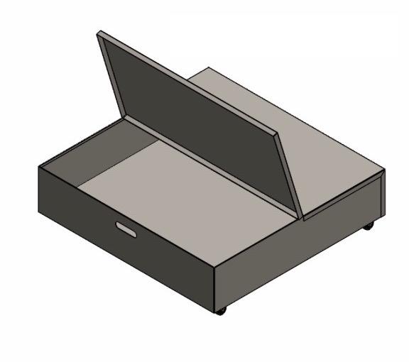 ** NEW** Under Bed Drawer - Locking Accessories DungeonBeds :::: Built Tough to Play Hard